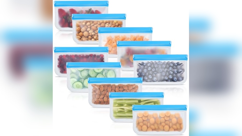 Best Reusable Food Storage Bags Leakproof Silicone 2026
