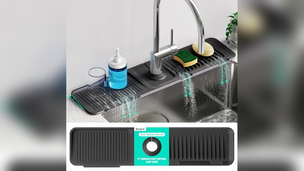 Best Silicone Sink Splash Guard for Kitchen Faucet 2026