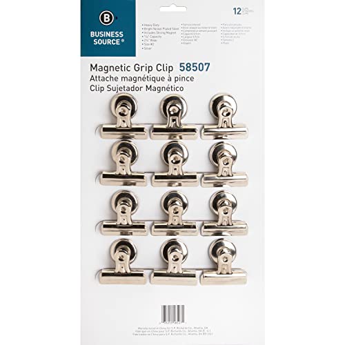 Business Source Magnetic Grip Clips
