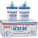 ITW Dymon Scrubs In-A-Bucket Hand Cleaner Towel 6 Buckets of ...