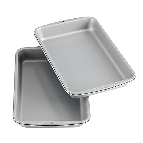 Wilton Recipe Right Non-Stick Biscuit and Brownie Pan, 11 in. ...