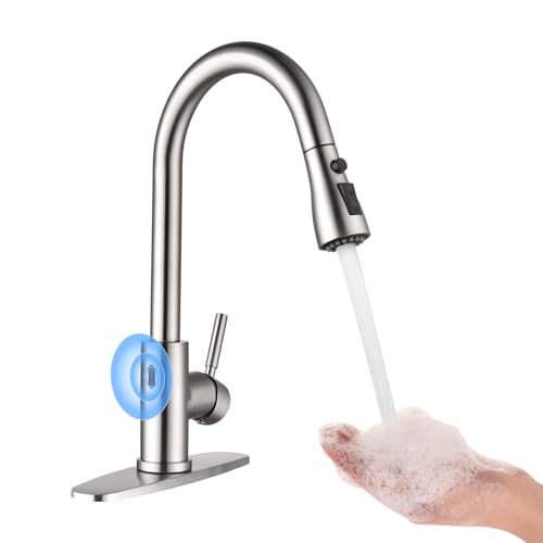 Arofa Touchless Bathroom Faucets, Kitchen Faucet with Pull Down Sprayer, ...