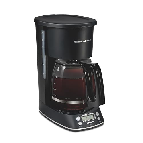 Hamilton Beach 12 Cup Programmable Hot & Iced Coffee Maker, ...