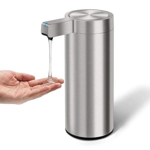 Newise Automatic Soap Dispenser - 9 oz, Rechargeable Touchless Liquid ...