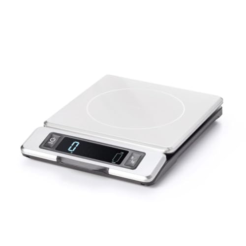 OXO Good Grips 11-Pound Stainless Steel Kitchen Scale with Pull-Out ...