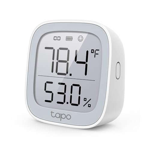 Tapo Smart Temperature and Humidity Monitor, 2.7
