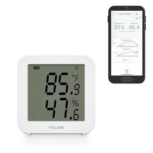 YoLink X3 Version Temperature & Humidity Sensor, Supports App Real-Time ...