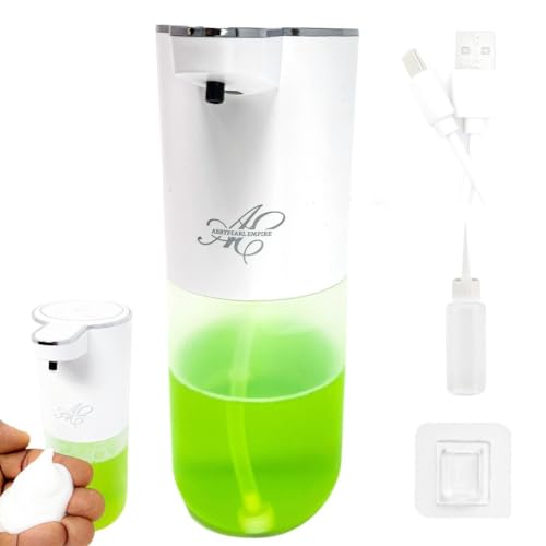 AbbyPearl Empire Automatic Foaming Soap Dispenser, Touchless, Rechargeable, Kids Soap ...