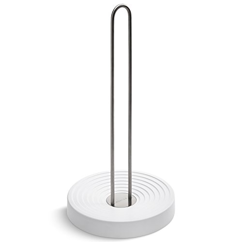 Kohler Paper Towel Holder with Weighted Base, Tension Loop, Quick ...