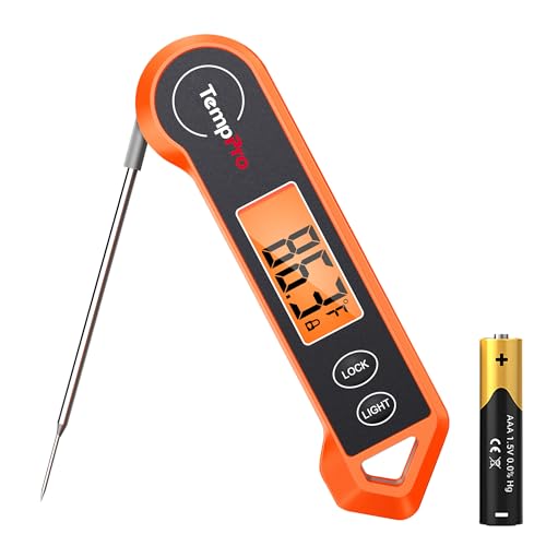 TempPro TP19H Digital Meat Thermometer for Cooking, 1 Sec Instant ...