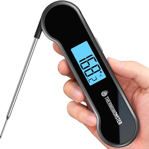 0.5 Sec Instant Read Meat Thermometer Digital with ±0.5℉ Precision, ...
