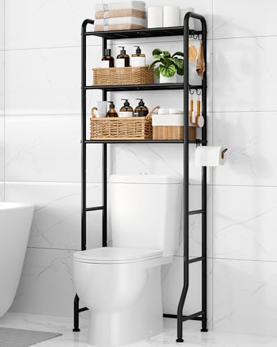 Simple Over-Toilet Bathroom Rack