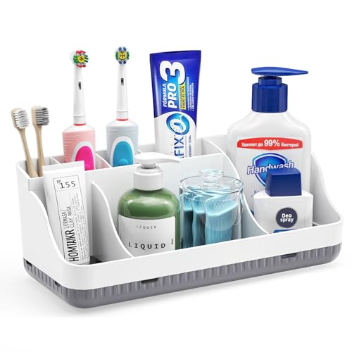 Homtalker 7-Slot Bathroom Counter Organizer