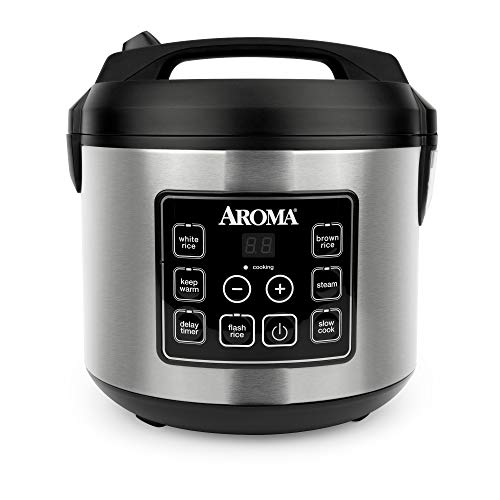 Aroma Housewares 20 Cup Cooked (10 cup uncooked) Digital Rice ...