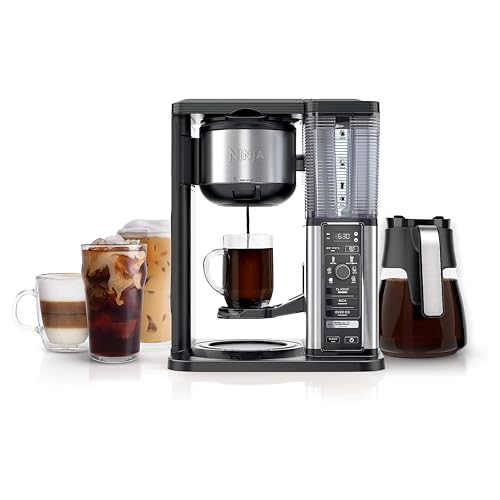 Ninja Specialty Coffee Maker | Includes 10-Cup Carafe, Fold-Away Frother, ...