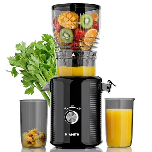 KIAMITH 300W Cold Press Juicer with 5.8