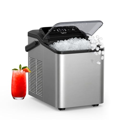 Typhur Smart Nugget Ice Maker Countertop with App Control, Pebble ...