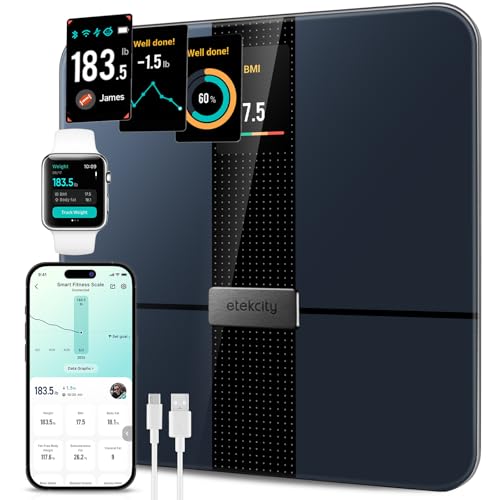 Etekcity FSA&HSA Eligible Smart Scale for Body Weight Fat, Digital ...