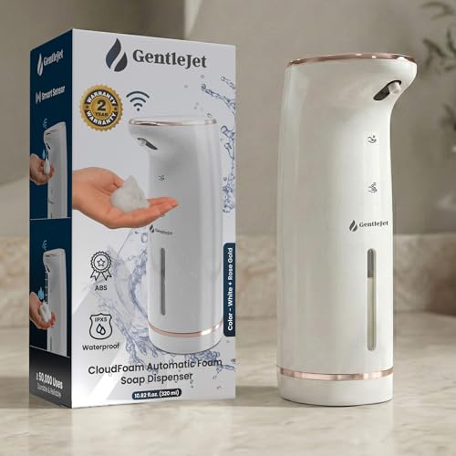 GentleJet Cloudfoam Automatic Foaming Soap Dispenser Touchless Foam Dispenser for ...