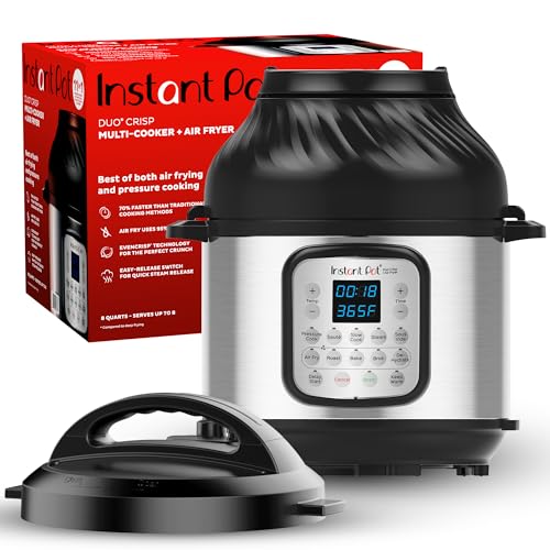 Instant Pot Duo Crisp 11-in-1 Air Fryer and Electric Pressure ...