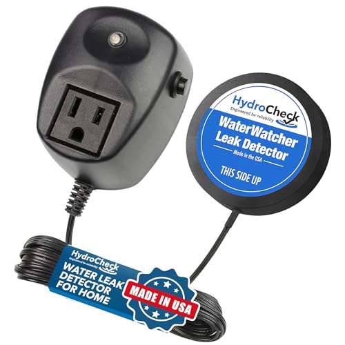 HydroCheck Water Sensor Alarm, Smart Water Leak Detector for Home ...