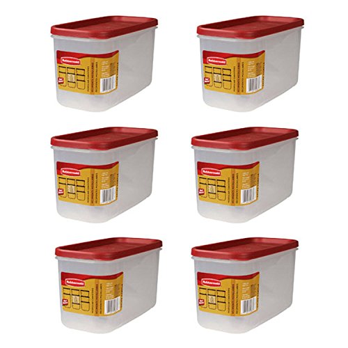 Rubbermaid - Dry Food Storage 10 Cup Clear Base Featuring ...