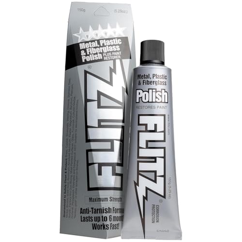 Flitz Multi-Purpose Metal Polish Paste - 5.29oz Tube of USA-Made ...