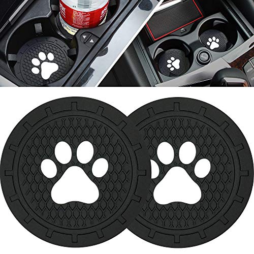 BukNikis Car Cup Holder Coasters-Car Interior Accessories 2.75 inch Silicone ...