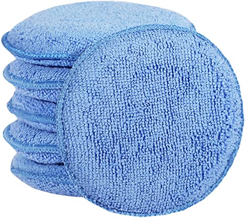 FONAROLL Microfiber Wax Applicator Pads, Car Wax Applicator, Buffing & ...
