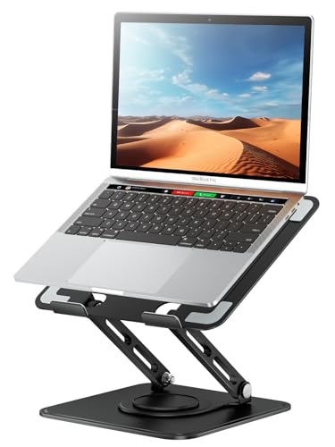 tounee Adjustable Laptop Stand Black