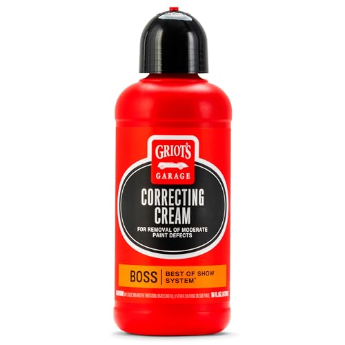Griot's Garage BOSS Correcting Cream for Car Polishing and Detailing, ...