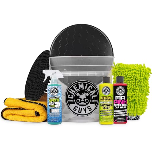 Chemical Guys Car Cleaning Kit, Complete Car Wash Kit with ...