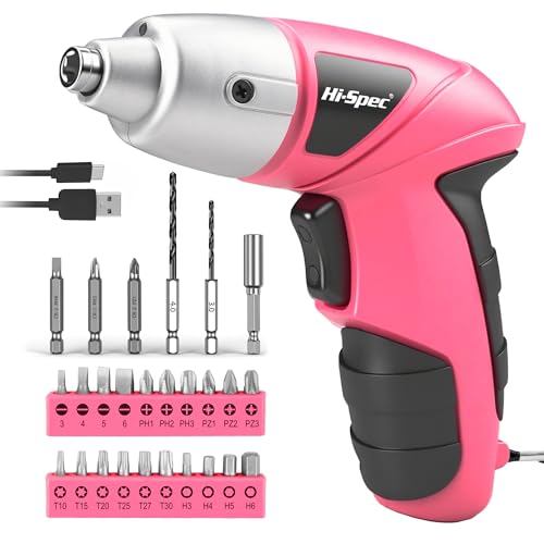 Hi-Spec Compact Electric Screwdriver Set