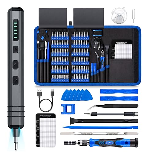 UnaMela Mini Electric Screwdriver Set